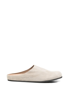Common Projects suede clogs - Neutrals