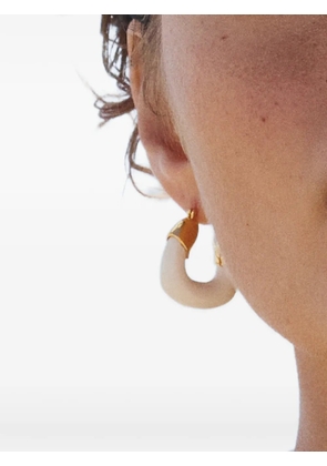 Lizzie Fortunato Organic hoop earrings - Gold