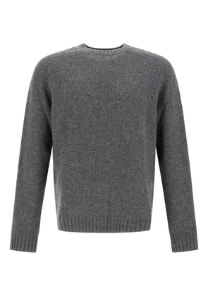 Herno ribbed crew-neck sweater - Grey