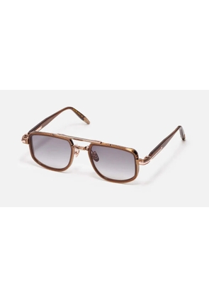 John Dalia Kai square-frame sunglasses - Brown