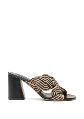 Casadei Thaiti heeled sandals - Black