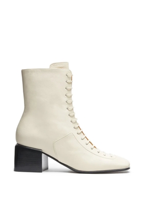 LILI CURIA Jules lace-up ankle boots - Neutrals