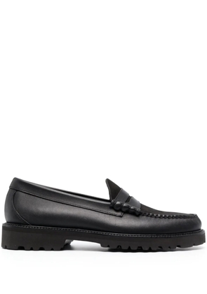 G.H.Bass 90 Larson leather loafers - Black