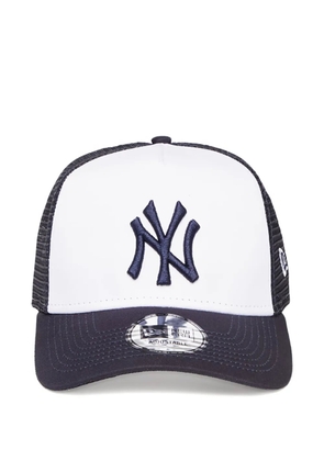 NEW ERA CAP 940 NY logo trucker cap - White