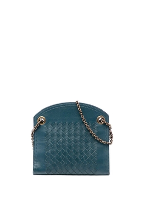 Bottega Veneta Pre-Owned 2012-2025 Nappa Intrecciato Chain Wallet shoulder bag - Blue