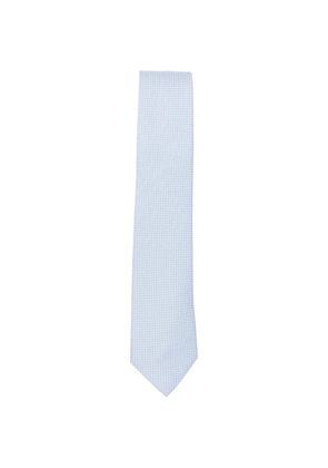 Errico Formicola patterned tie - Blue