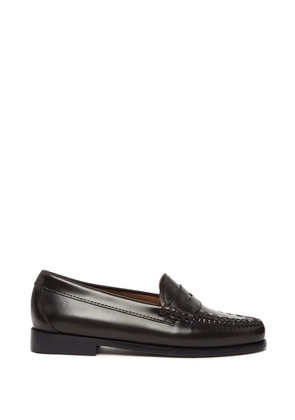 G.H.Bass Weejuns Penny Weave loafers - Brown