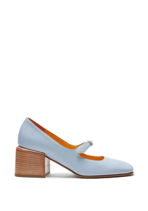 LILI CURIA Ginger Mary Jane buckle pumps - Blue