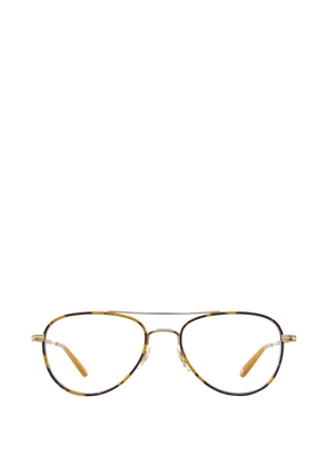 Garrett Leight Linnie pilot-frame glasses - Brown