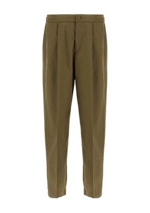 Herno pleated trousers - Green