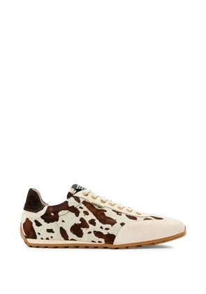 AllSaints Liam animal-print sneakers - Neutrals