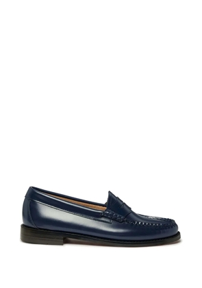 G.H.Bass penny leather loafers - Blue