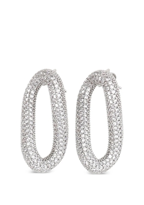 RASNA zirconia bijou earrings - Silver