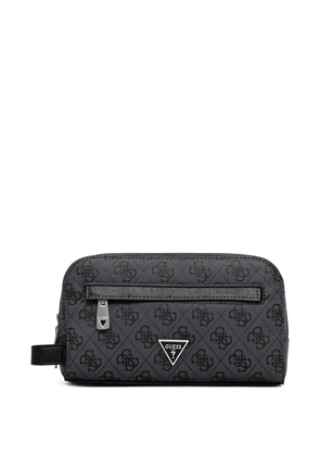 GUESS USA Milano logo-detail wash bag - Black