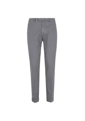 Briglia 1949 cuffed trousers - Grey