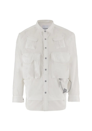 and Wander pocket shirt - White