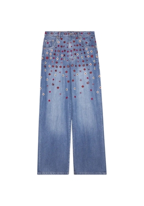 Ottod'Ame star-embellished trousers - Blue