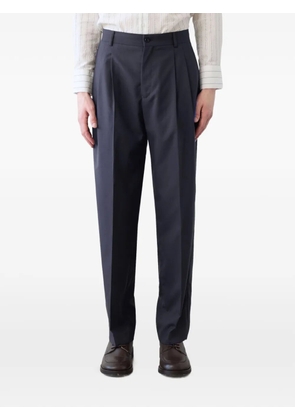 Carter Young pleated trousers - Blue