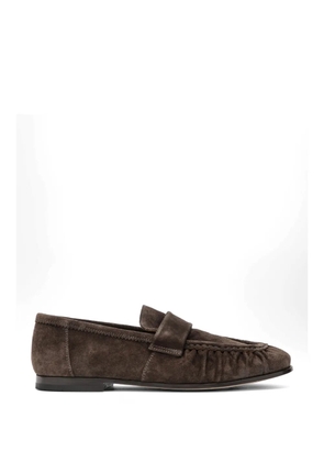sturlini firenze suede strap loafers - Brown