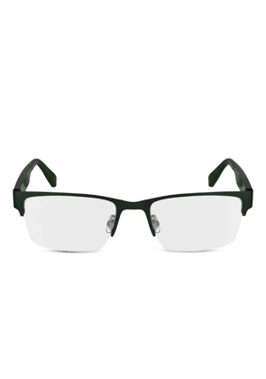 Lacoste rectangle-frame glasses - Green