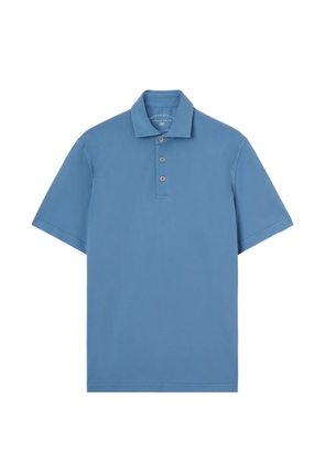 Fedeli buttoned polo shirt - Blue