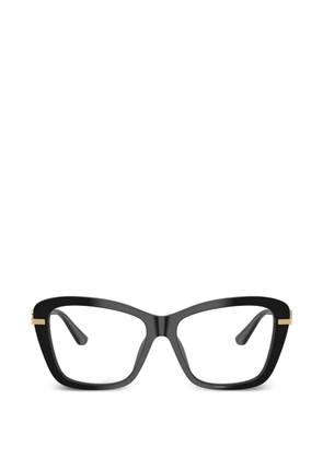 Dolce & Gabbana Eyewear logo-detail glasses - Black