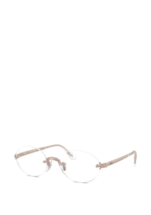 Ray-Ban x A$AP Rocky rimless glasses - Pink