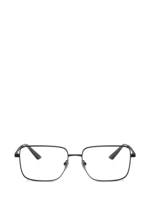 Versace rectangle-frame glasses - Black