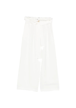 PINKO belt trousers - White