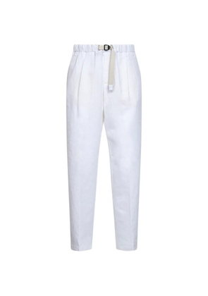 White Sand belted trousers