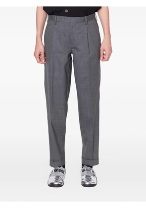 Kolor pleated cuffed trousers - Grey