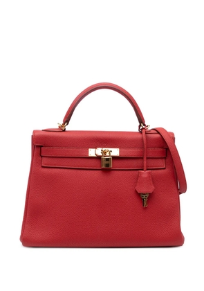 Hermès Pre-Owned 2013 Togo Kelly II Retourne 32 satchel - Red