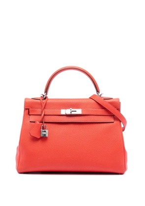 Hermès Pre-Owned 2013 Clemence Kelly II Retourne 32 satchel - Orange