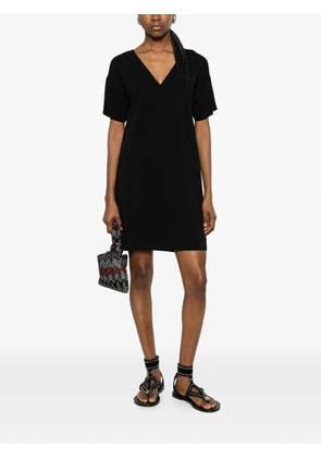 Just Cavalli V-neck dress - Black