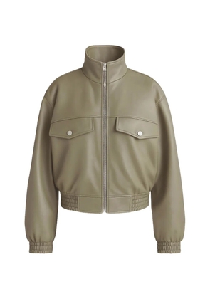 The Frankie Shop zip pocket jacket - Green