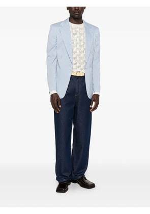 Vivienne Westwood striped single-breasted blazer - Blue