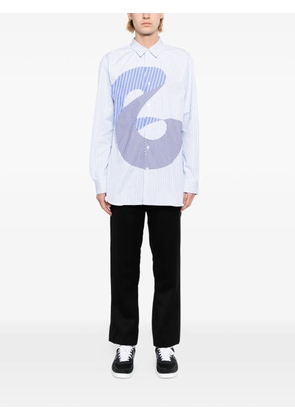 Comme Des Garçons Shirt striped shirt - White