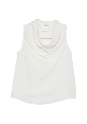Su cowl-neck blouse - White