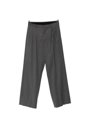 Sunflower pinstripe pleated trousers - Grey