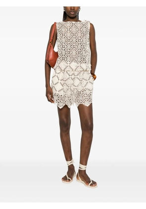 Herno elastic-waistband shorts - Neutrals