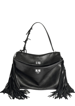 Balenciaga Rodeo fringe top handle bag - Black