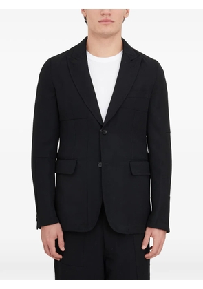 Comme Des Garçons Shirt panelled single-breasted blazer - Black