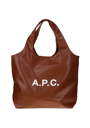 A.P.C. Ninon tote bag - Brown