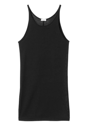 BITE Studios Transparent tank top - Black