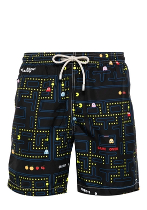 MC2 Saint Barth Lightning printed swim shorts - Black