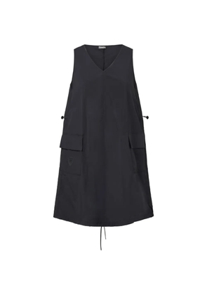 Blauer v-neck pocket dress - Black