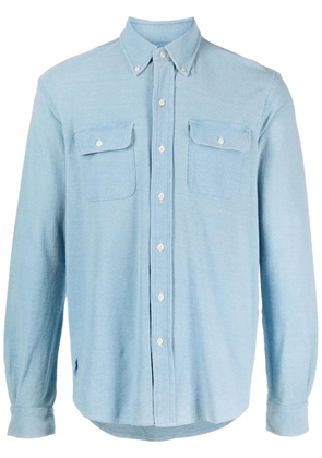 Polo Ralph Lauren long sleeves knit chambray shirt - Blue