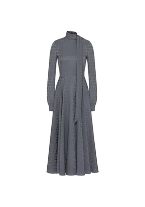 Valentino Garavani midi Iconograph print dress - Grey