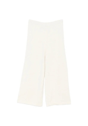 Ma'ry'ya wide-leg cropped trousers - Neutrals