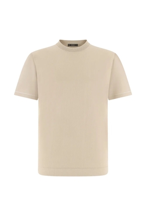 Boggi Milano knit T-shirt - Neutrals